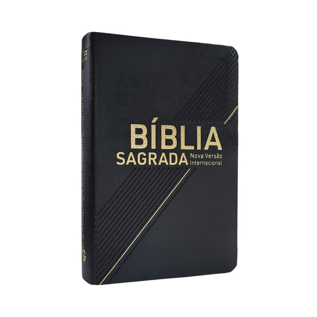 Bíblia Sagrada | NVI | Letra Grande | Capa Preta Luxo