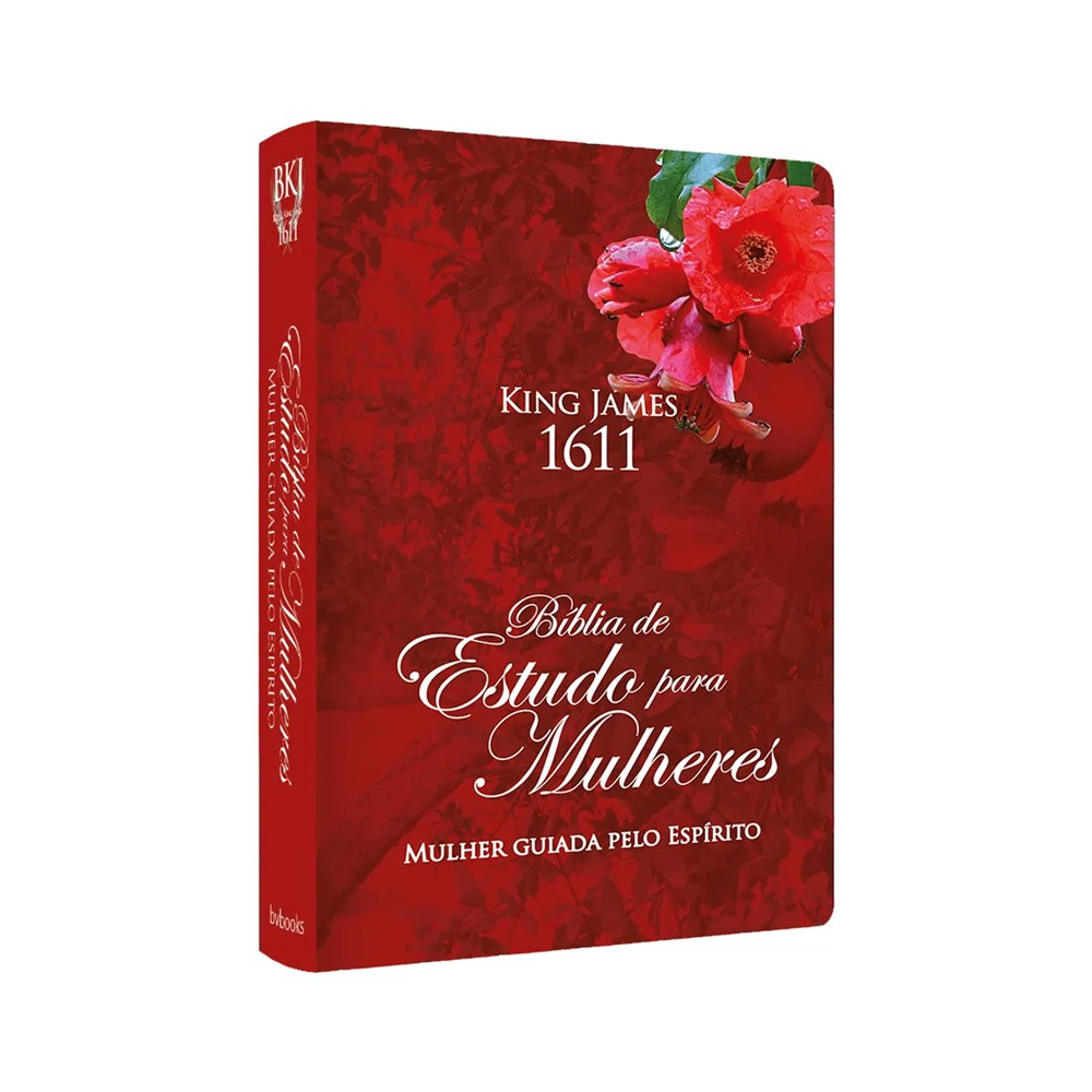 Bíblia de Estudo para Mulheres | BKJ 1611 | Letra normal | Capa Dura Artística