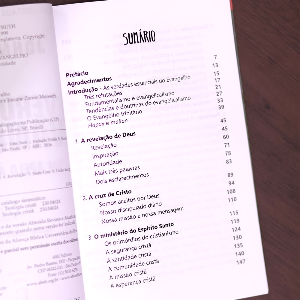 A Verdade do Evangelho | John Stott