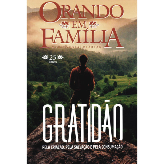 Orando em Família | Edição de Bolso  | Capa Brochura Gratidão