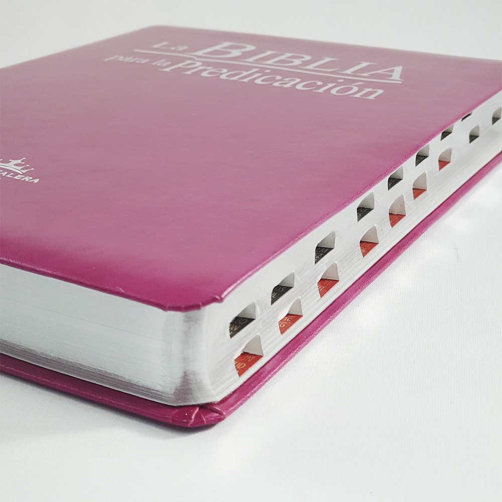 La Bíblia Para La Predicación | Reina Valeria | Capa Luxo Rosa C/índice
