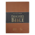 Preachers Bible | Bíblia do Pregador em Inglês | KJV | Capa Luxo Marrom