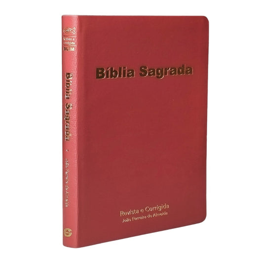 Bíblia Sagrada Slim | ARC | Capa Luxo Vinho
