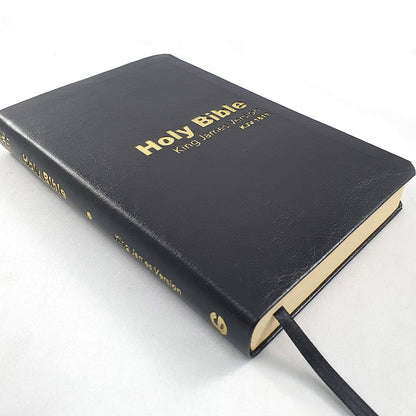 Holy Bible King James 1611 | Inglês | KJV | Capa Luxo Preta