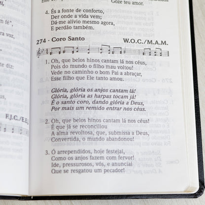 Hinário Cantor Cristão Com Letra | Grande | Capa Luxo