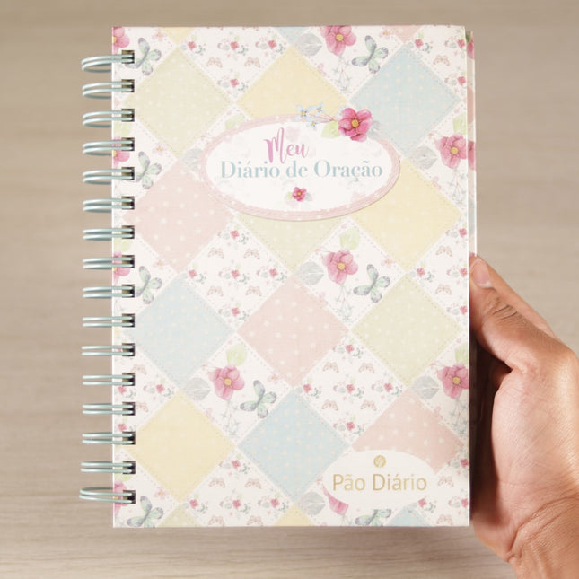 Devocional Meu Diário de Oração | Capa Dura Espiral Azul