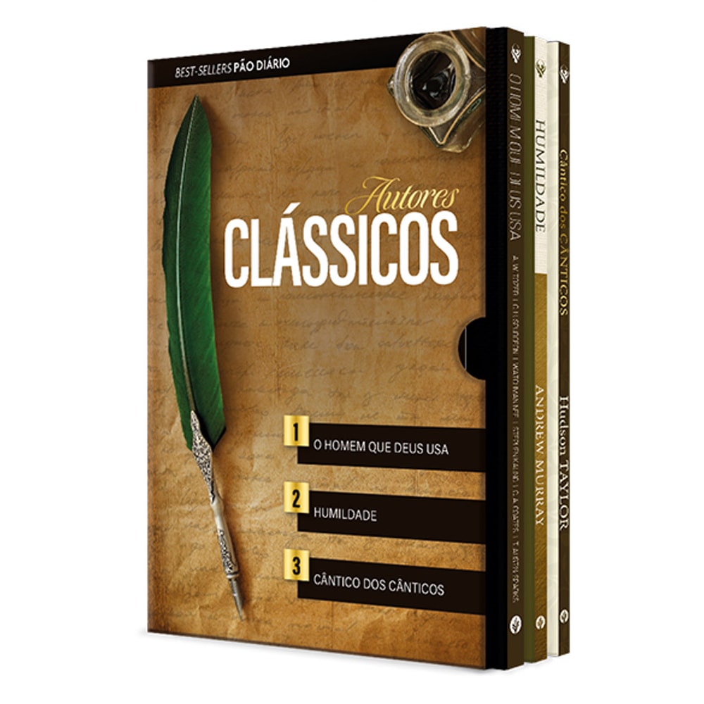 Box Clássicos | A W Tozer  Andrew Murray e Hudson Taylor