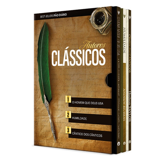 Box Clássicos | A W Tozer  Andrew Murray e Hudson Taylor
