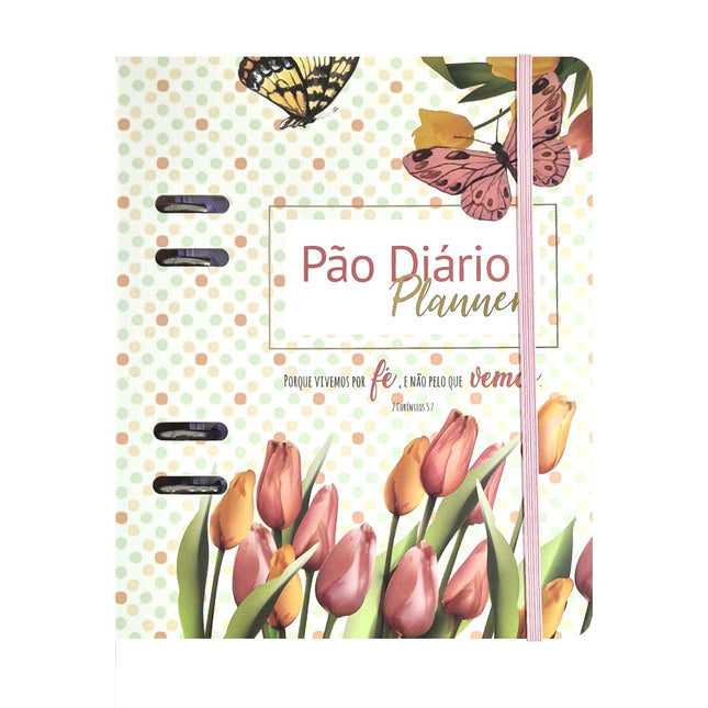 Planner Pão Diário | Capa Vivemos por Fé