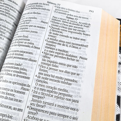 Bíblia Sagrada Letra Jumbo | ARC | Capa Dura Leão Rei