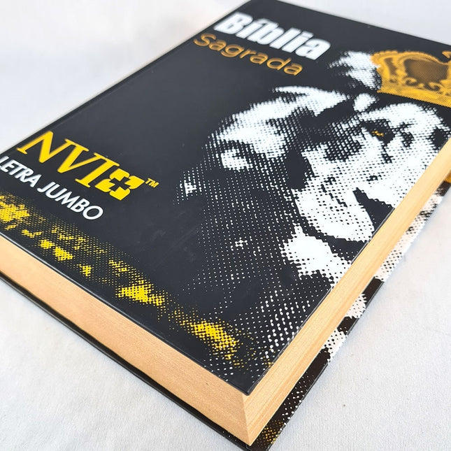 Bíblia Sagrada Letra Jumbo | NVI | Capa Dura Leão Rei
