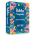 Bíblia Sagrada Letra Jumbo | NVI | Capa Dura Folhagens Azul