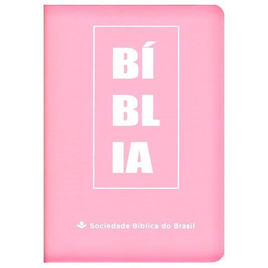 Bíblia Sagrada Fonte de Bênçãos | NTLH | Letra Maior | Capa Luxo Rosa