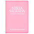 Bíblia Sagrada Fonte de Bênçãos | NTLH | Letra Maior | Capa Luxo Clássica Rosa