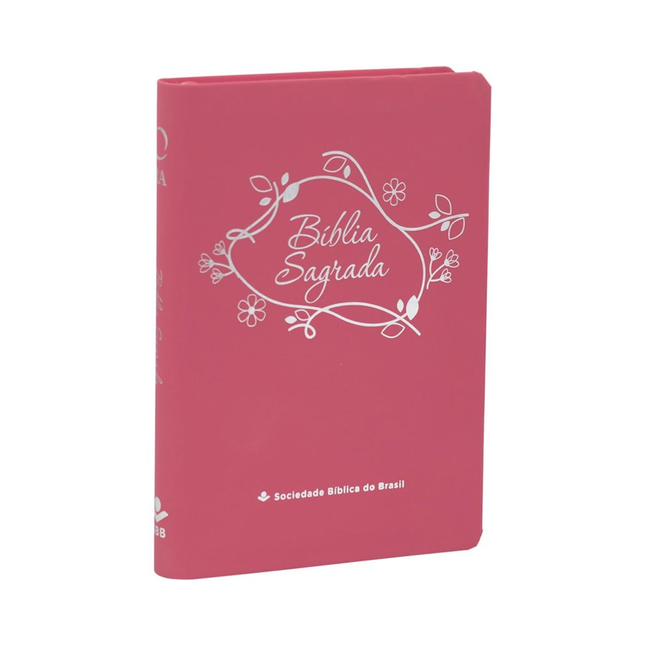 Bíblia Sagrada | ARA | Letra Grande | Capa Luxo Pink