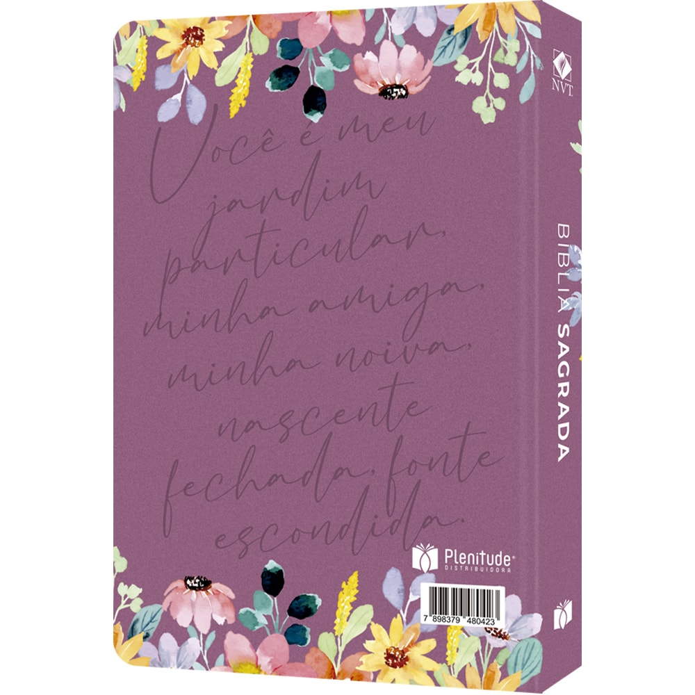 Bíblia Sagrada Primavera Alegre | NVT | Letra Normal | Flexível Soft Touch