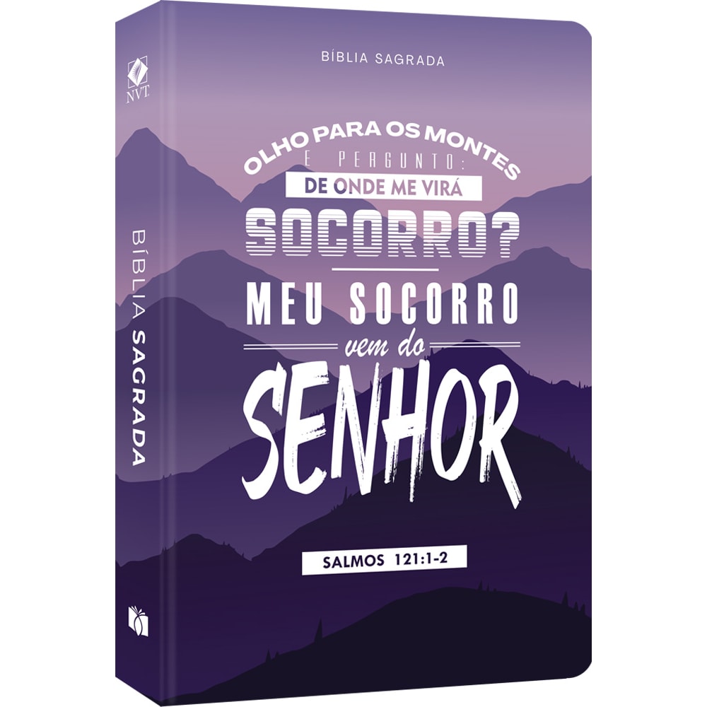 Bíblia Sagrada Meu Socorro | NVT | Letra Normal | Flexível Soft Touch