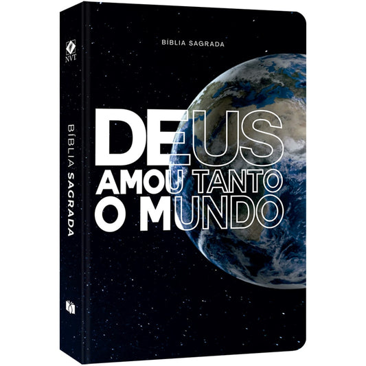Bíblia Sagrada Deus Amou o Mundo | NVT | Letra Normal | Flexível Soft Touch
