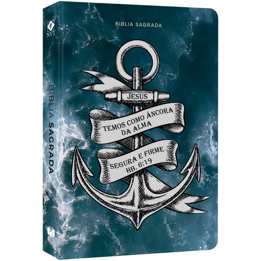 Bíblia Sagrada Oceano | NVT | Letra Normal | Flexível Soft Touch