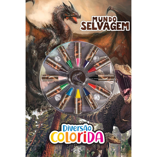 Diversão Colorida | Mundo Selvagem | Dinossauros
