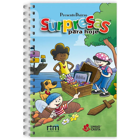 Presente Diário 26 | Surpresas para Hoje | Capa Espiral 2023