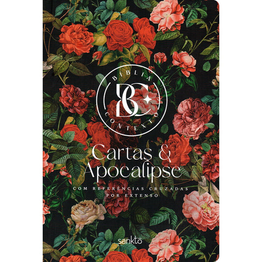 Bíblia Contexto | Cartas e Apocalipse | NVT | Capa Dura | Floral