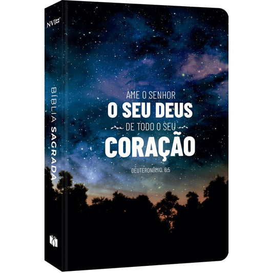Bíblia Sagrada Ama o Senhor o Seu Deus  | NVI | Letra Normal | Flexível Soft Touch