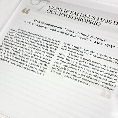 Planner da Vida Diária Joyce Meyer | Capa Dura Marrom