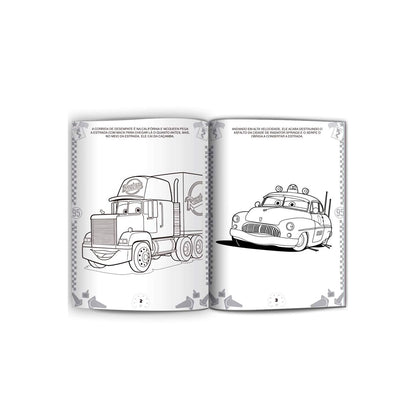 Carros | Ler e Colorir | Gigante | Disney | Pixar