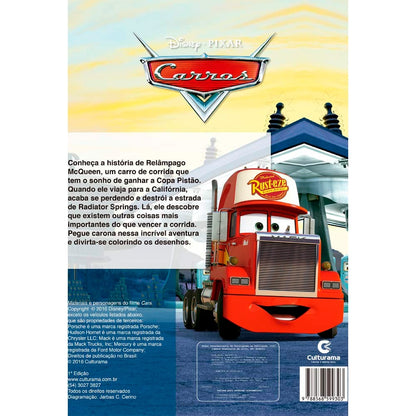 Carros | Ler e Colorir | Gigante | Disney | Pixar