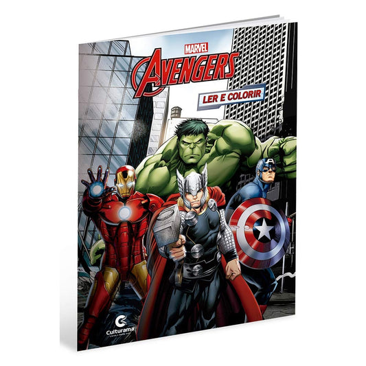 Vingadores | Ler e Colorir | Gigante | Marvel