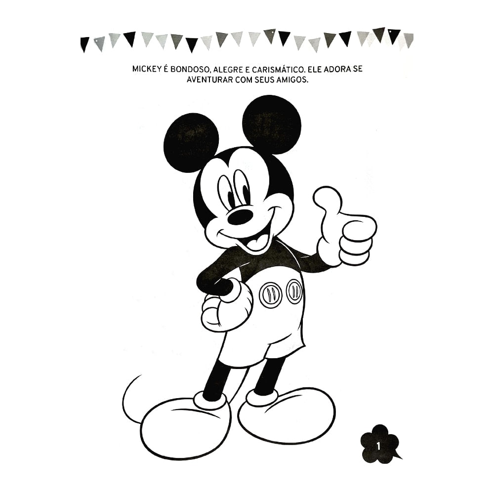 Mickey | Ler e Colorir | Piquenique | Gigante | Disney Junior
