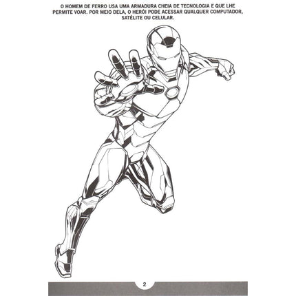 Vingadores | Ler e Colorir | Marvel