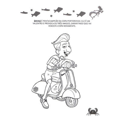 Luca | Ler e Colorir | Disney | Pixar