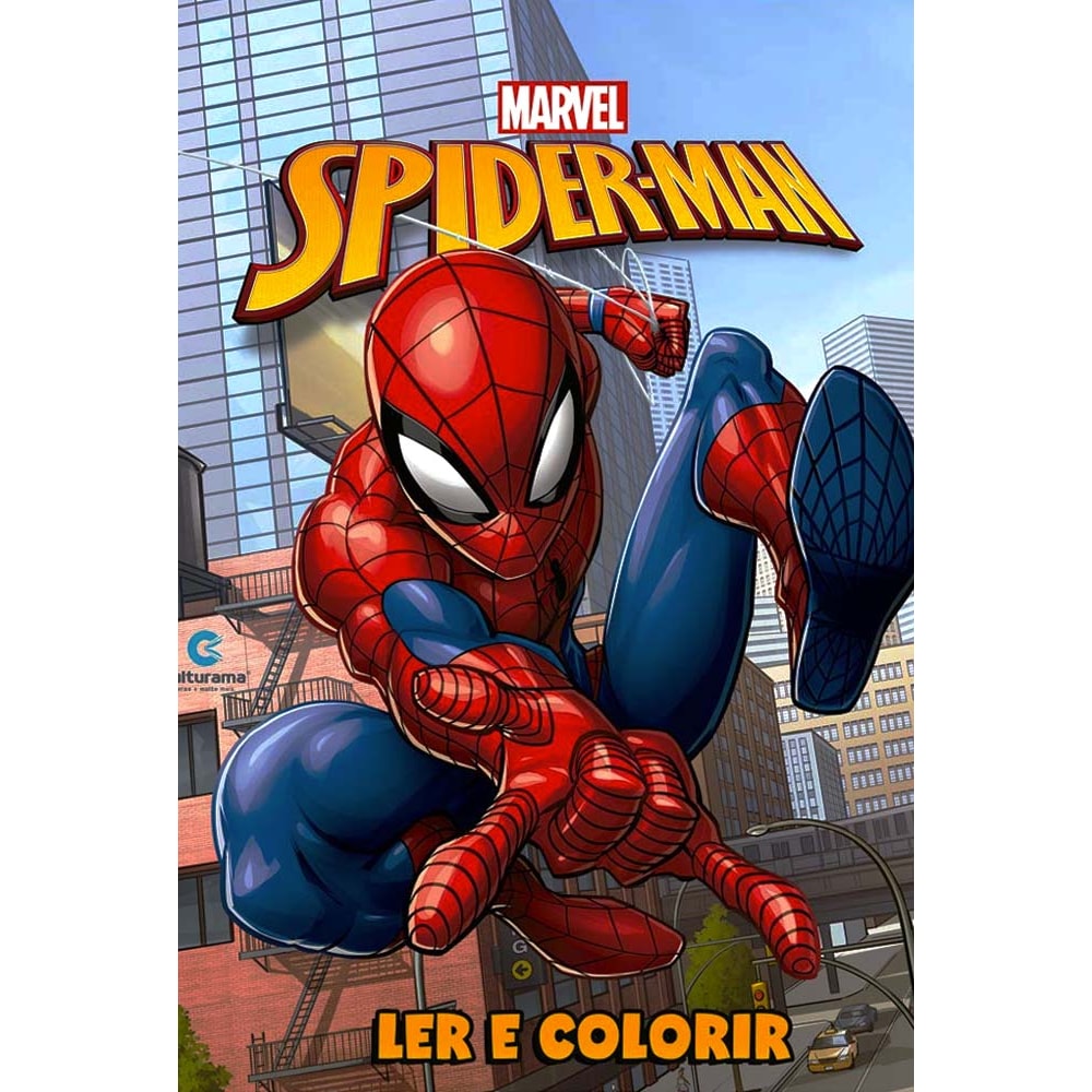 Homem-Aranha | Ler e Colorir | Marvel