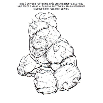 Homem-Aranha | Ler e Colorir | Marvel