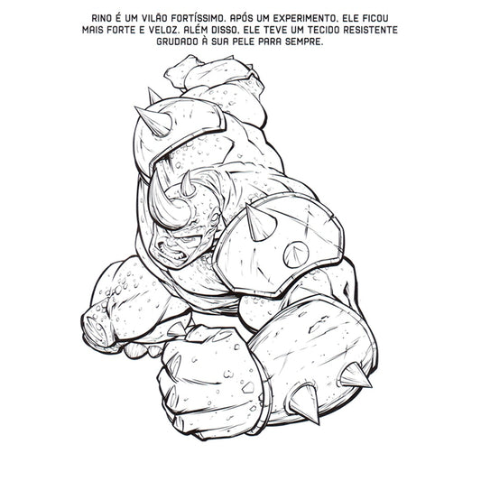 Homem-Aranha | Ler e Colorir | Marvel