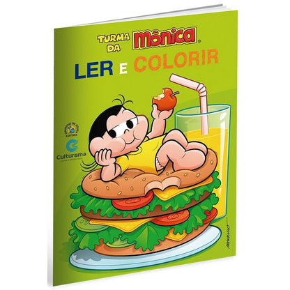 Magali | Turma da Mônica  | Ler e Colorir Médio