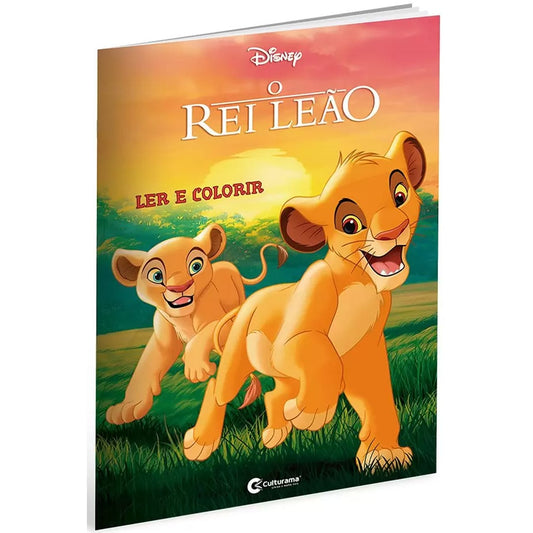 O Rei Leão | Ler e Colorir Médio