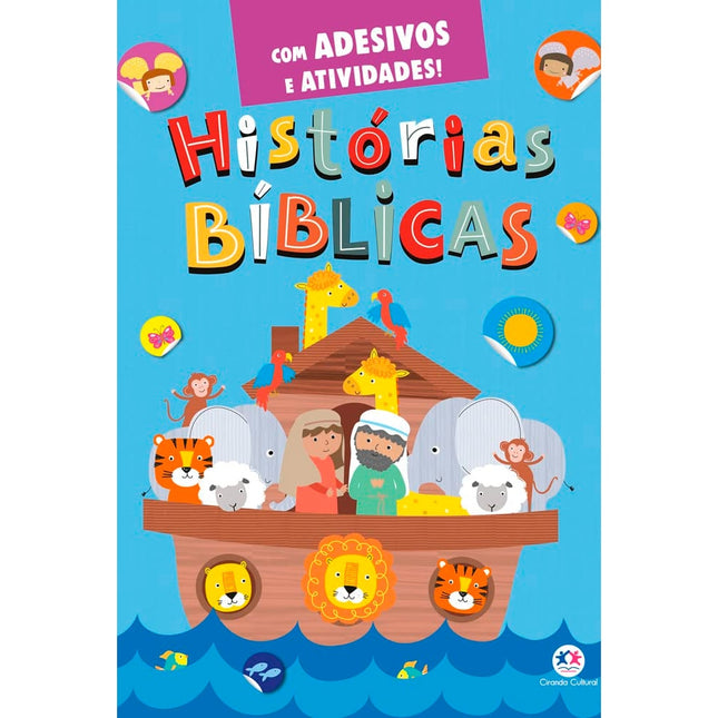 Histórias Bíblicas | Com Adesivos e Atividades | Ciranda Cultural