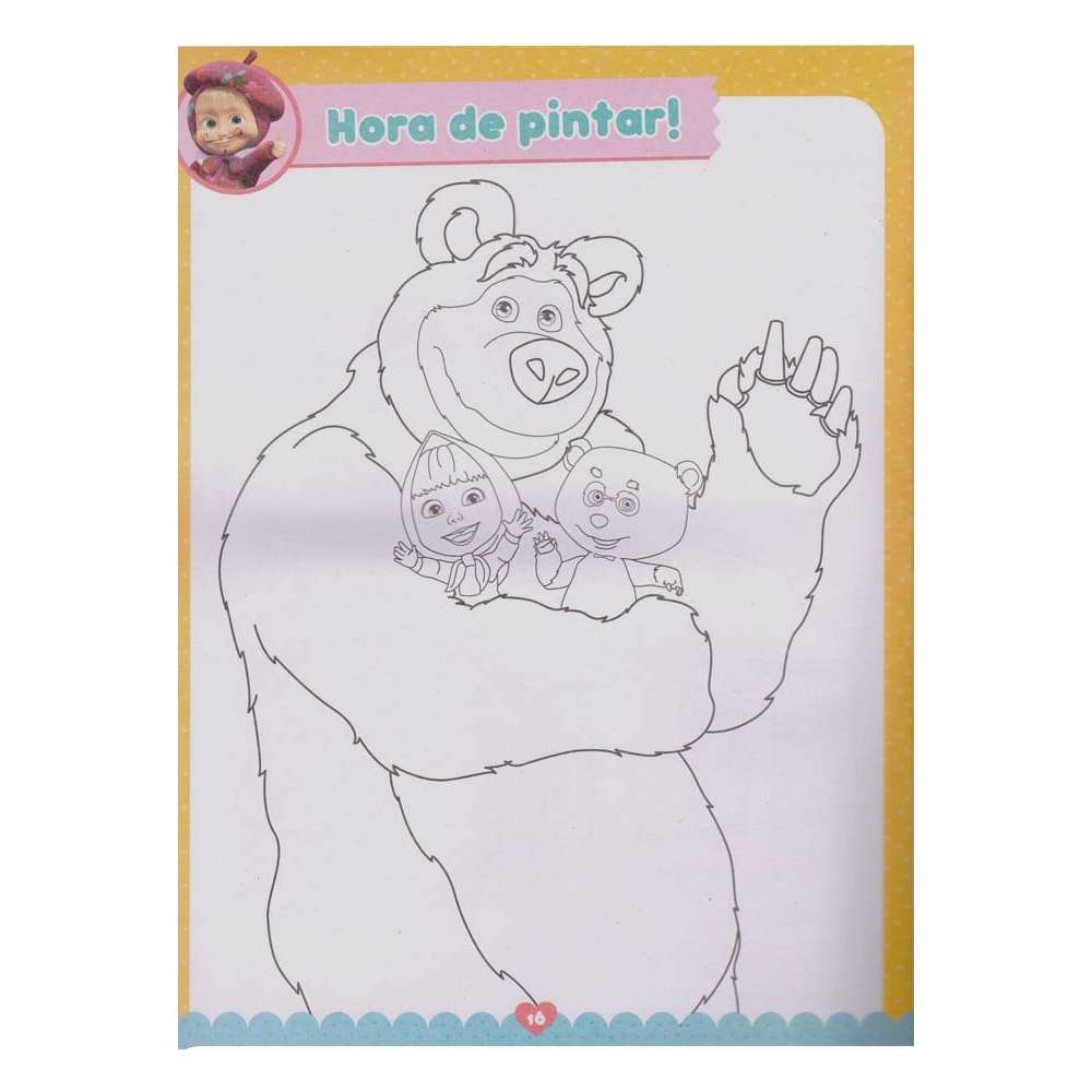 Marsha e o Urso | Atividades da Floresta | Ciranda Cultural