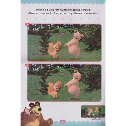 Marsha e o Urso | Atividades da Floresta | Ciranda Cultural