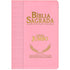 Bíblia Sagrada Compacta | ARC | Letra Jumbo | Luxo Rosa c/ Índice