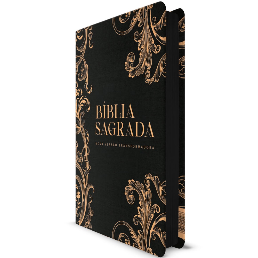 Bíblia Sagrada Slim Ornamentos | NVT | Letra Maior | Capa Flexível