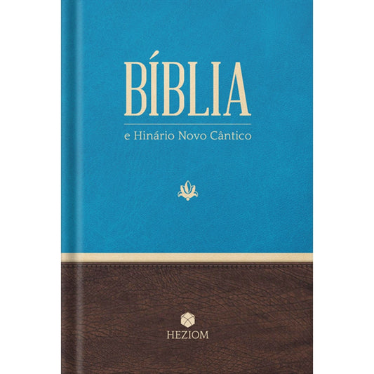 Bíblia e Hinário Novo Cântico | ARA | Capa Dura Azul