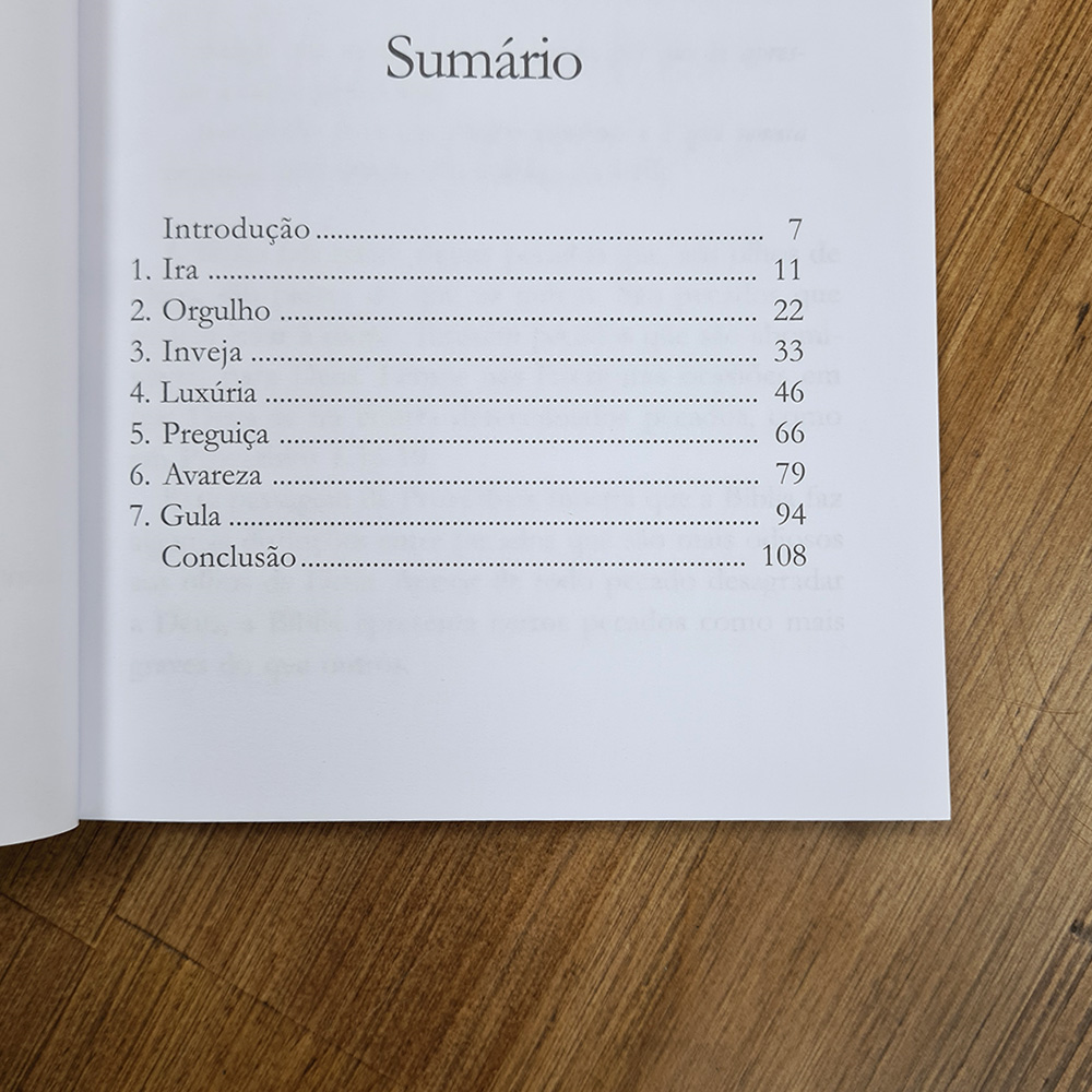 7 Pecados Mortais | Jorge Linhares
