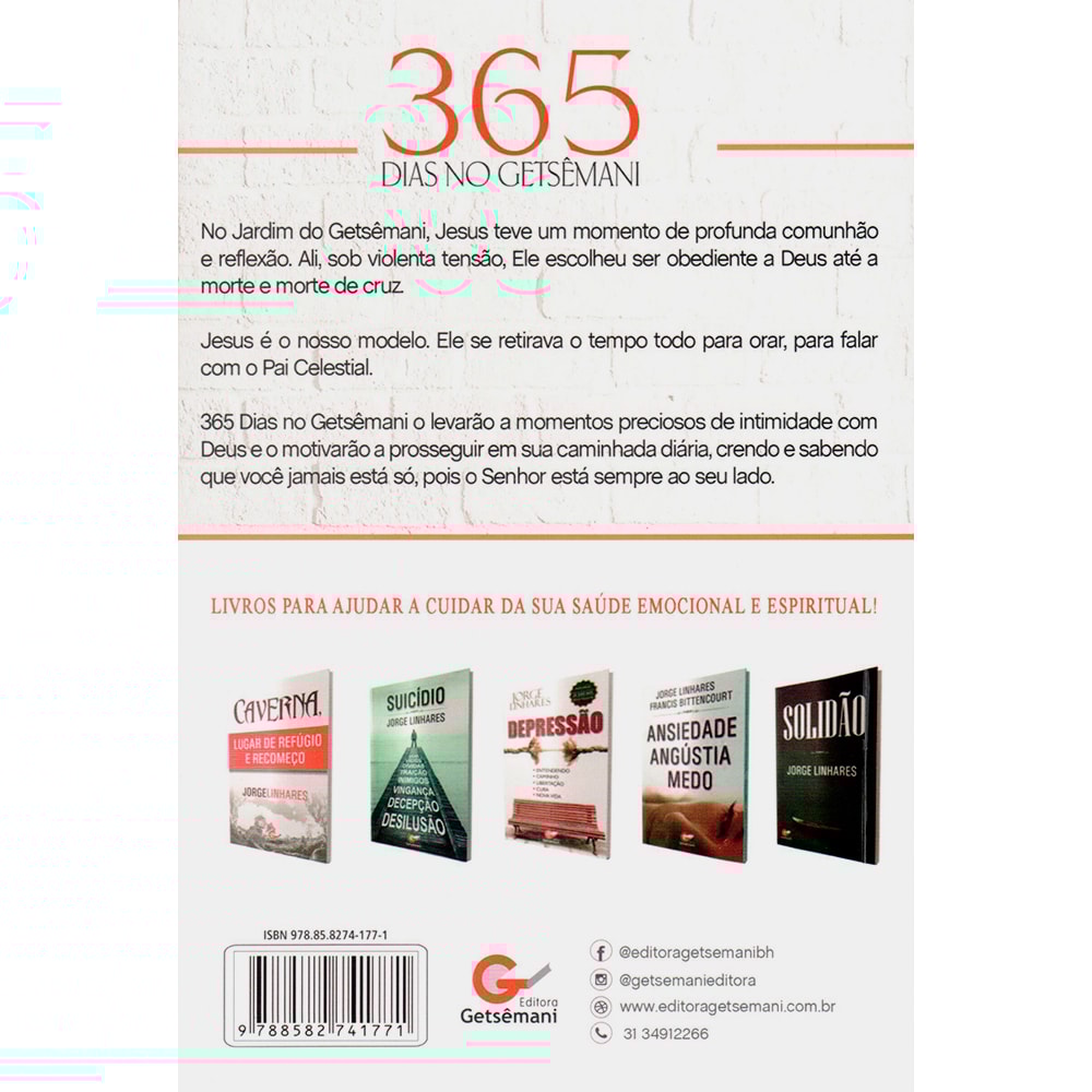Devocional 365 Dias no Getsêmani | Jorge Linhares
