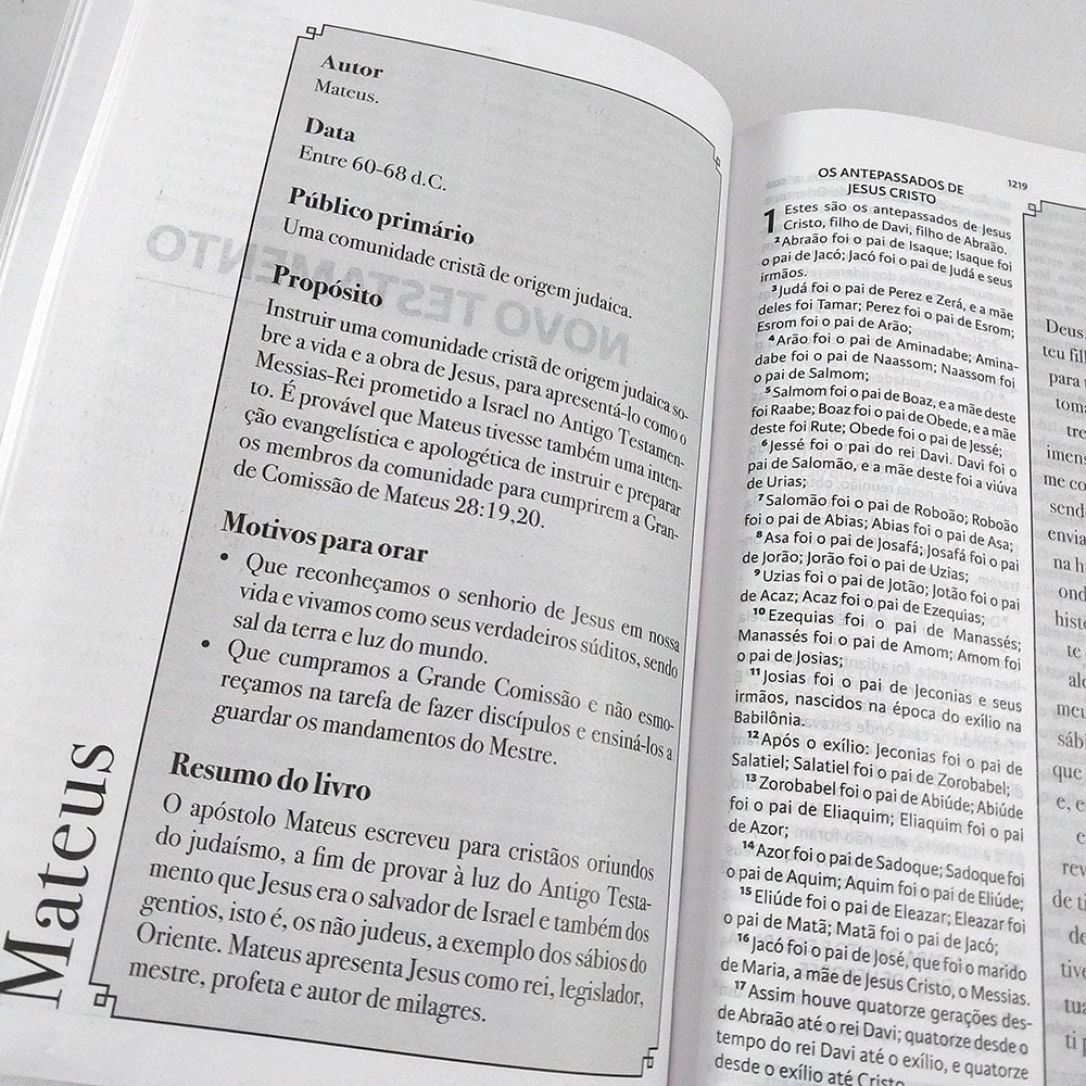 Bíblia Palavra Orada e Aplicada | NBV | Letra Normal | Capa Dura Oração de Jeremias