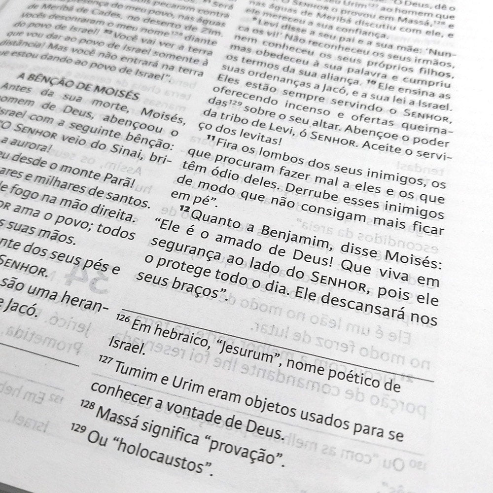 Bíblia Palavra Orada e Aplicada | NBV | Letra Normal | Capa Dura Oração de Jeremias