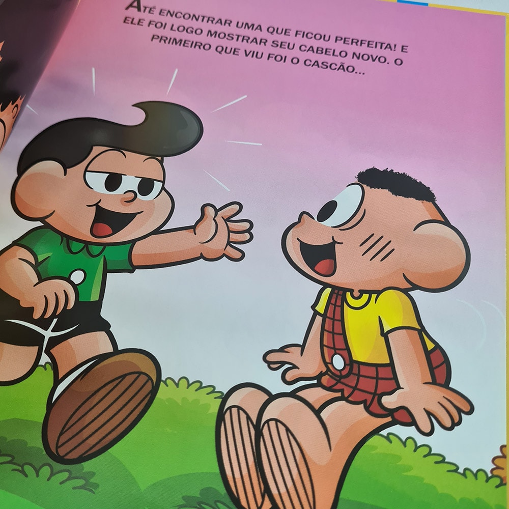 As Aventuras do Cebolinha | Turma da Monica | Capa Dura c/Holografia